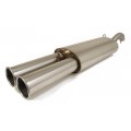 Piper exhaust Volkswagen Golf MK2 1.8 16v GTi 1990-1992 Stainless Steel Back Box -Tailpipe Style E,G or I